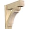 Ekena Millwork Olympic Block Rough Sawn Outlooker, Douglas Fir, 8"W x 28"D x 28"H OUT08X28X28OLY05RDF - alternate 1